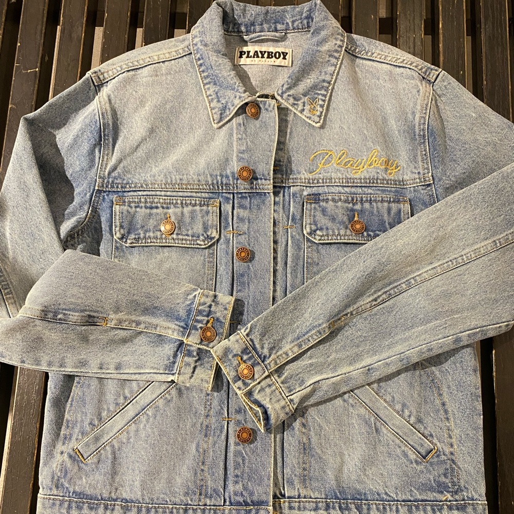 Playboy mens denim jacket